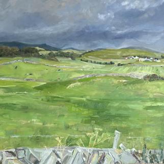 Gathering sky, Galloway