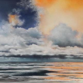 Eileen Gardner Sunset Path over the Sea